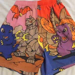 Unisex Godzilla trunks/shorts